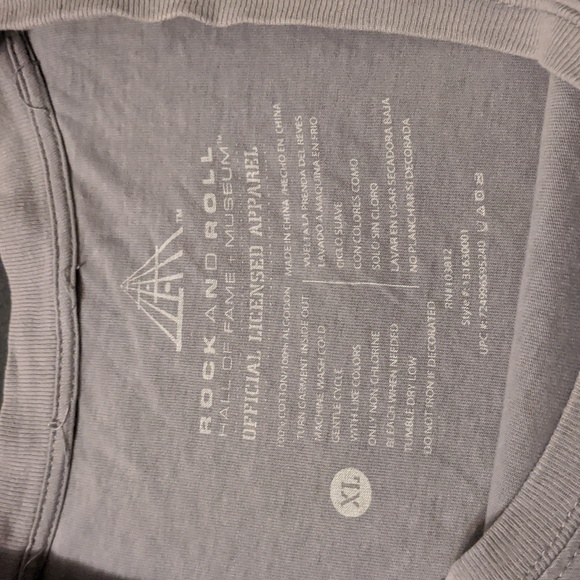 THE WHO 1990 Rock and Roll Hall of Fame graphic tee - Picture 4 of 9